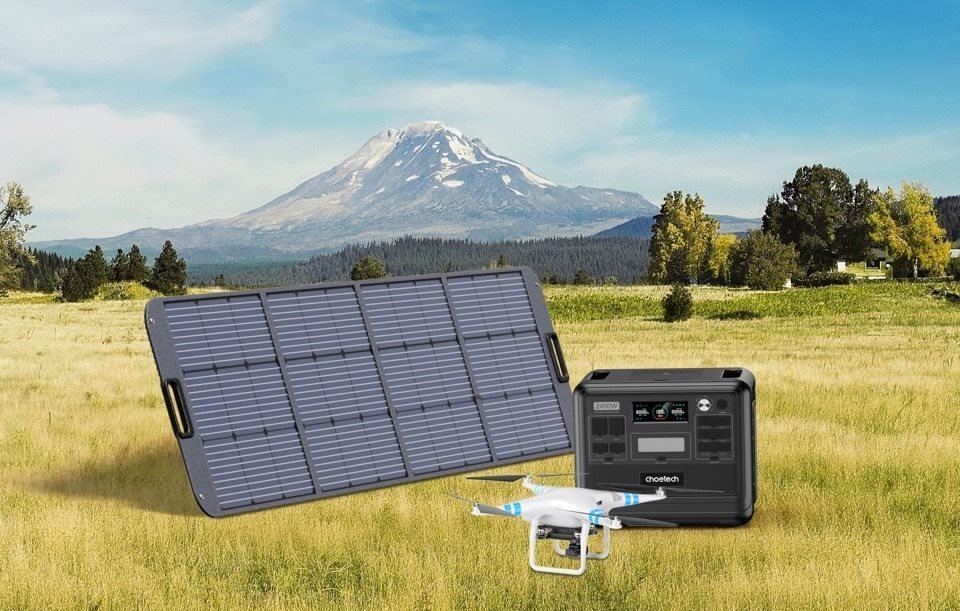 Choetech Portable Power Station BS008 LiFePO4 2400W 2048Wh 640000mAh Фото №3