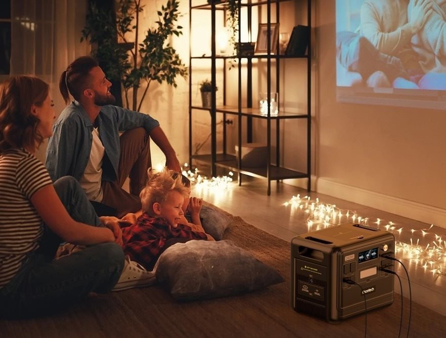 Choetech Portable Power Station BS008 LiFePO4 2400W 2048Wh 640000mAh Фото №4