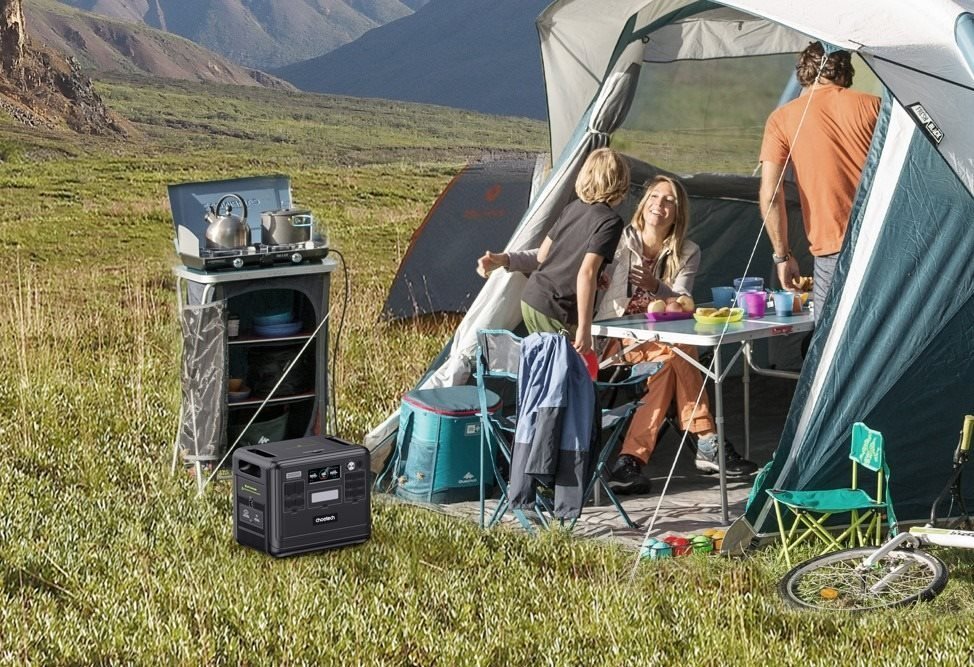 Choetech Portable Power Station BS008 LiFePO4 2400W 2048Wh 640000mAh Фото №6