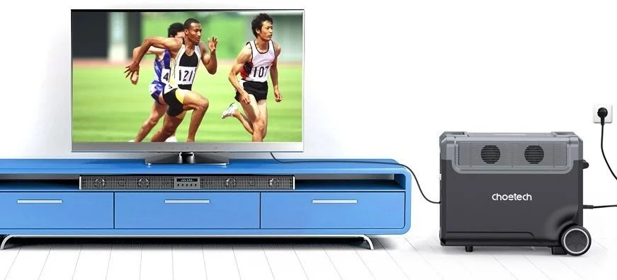 Choetech 3600W Power Station (BS009) LiFePO4 1200000mAh/3.6V Фото №2