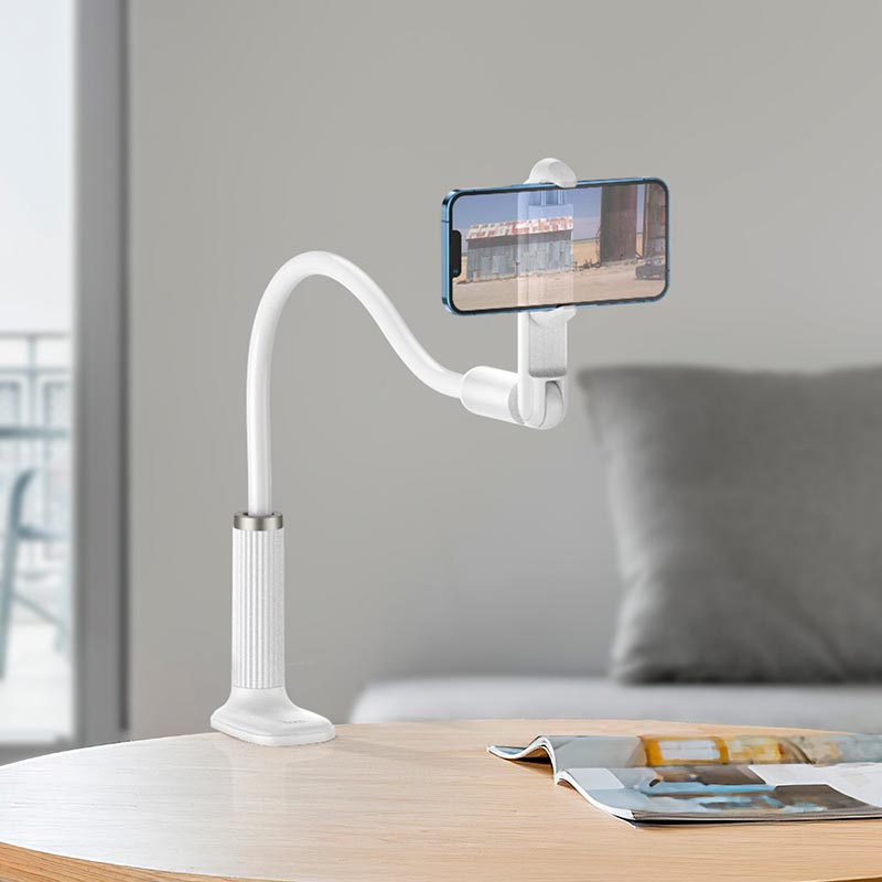 HOCO Seaview Mobile Phone Lazy Holder HD4 Flexible Universal Holder up to 7 inches with clamps Изображение #9 HOCO Seaview Mobile Phone Lazy Holder HD4 Flexible Universal Holder up to 7 inches with clamps Фото №9
