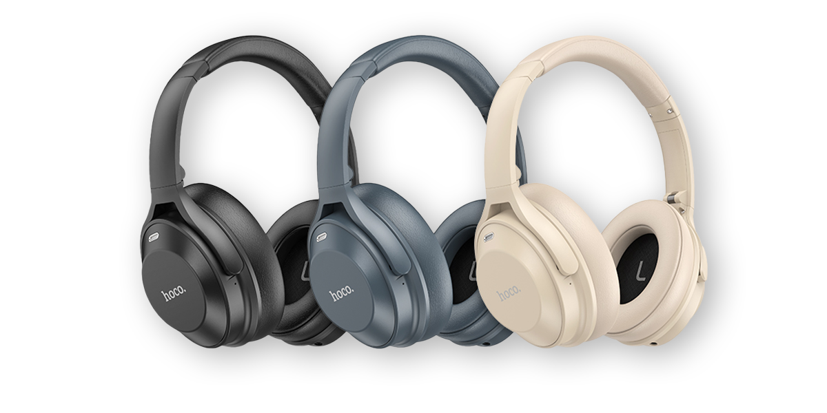 Hoco W37 Sound Active Noise Reduction BT5.3 ANC Оригинал! Наушники