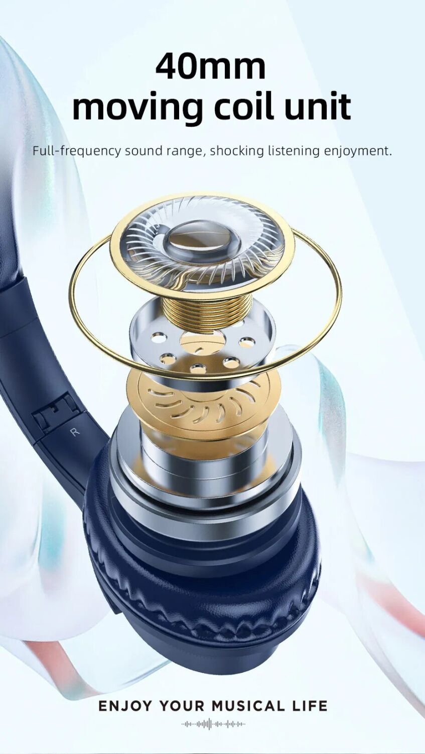 HOCO W40 Mighty Wireless Headphones Фото №3