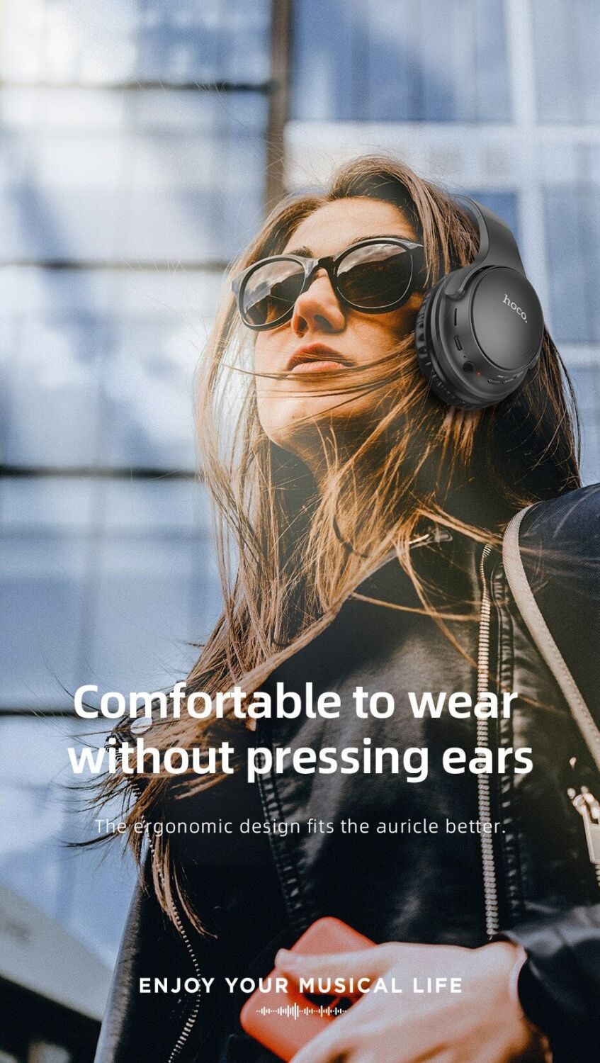 HOCO W40 Mighty Wireless Headphones Фото №4