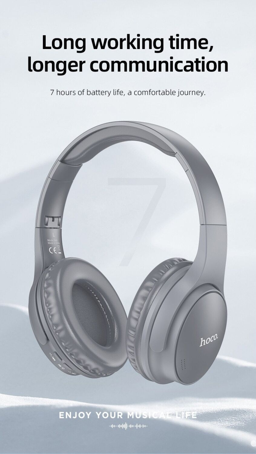 HOCO W40 Mighty Wireless Headphones Фото №7