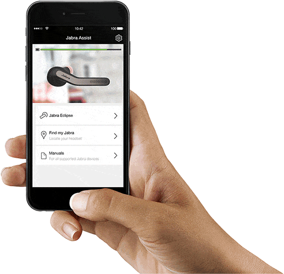 Процесс подключения Jabra Talk 45