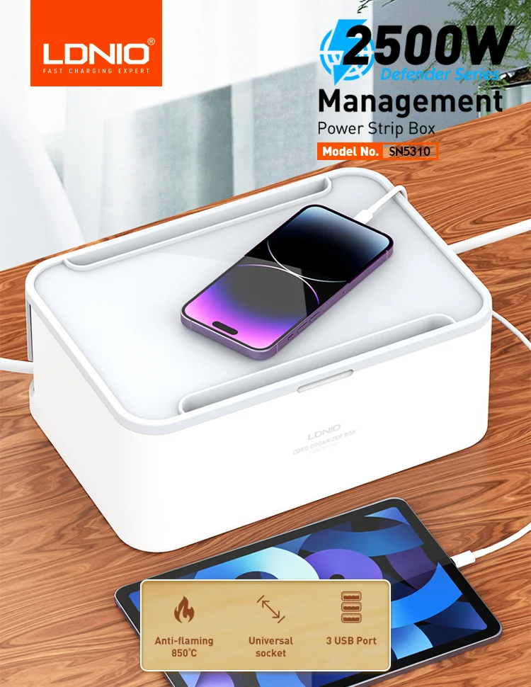 LDNIO Management Power Strip Box SN5310 Фото №1