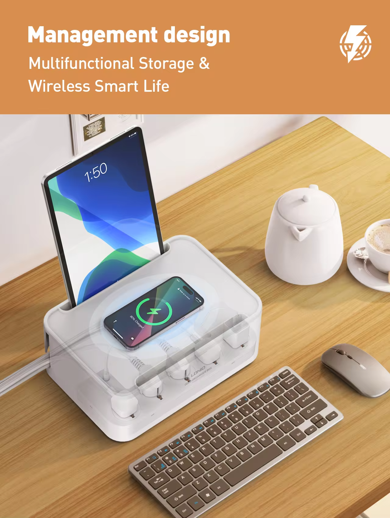 LDNIO Management Power Strip Box SN5310W Фото №2