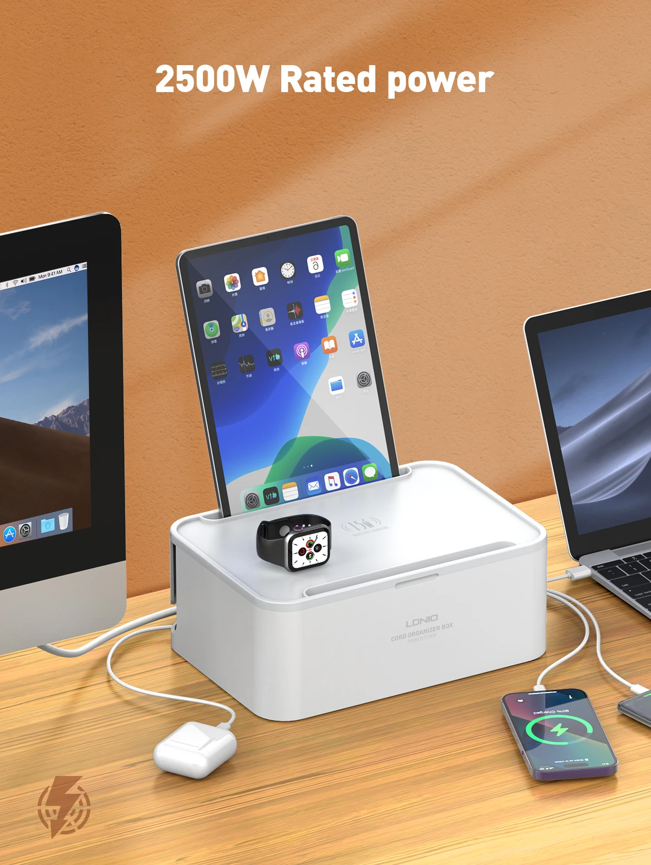 LDNIO Management Power Strip Box SN5310W Фото №3