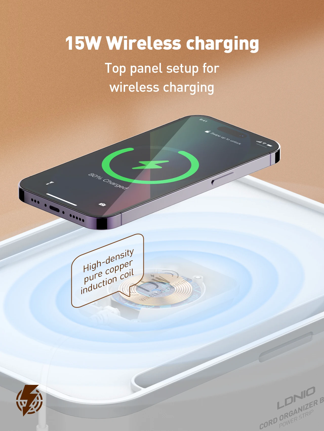 LDNIO Management Power Strip Box SN5310W Фото №4