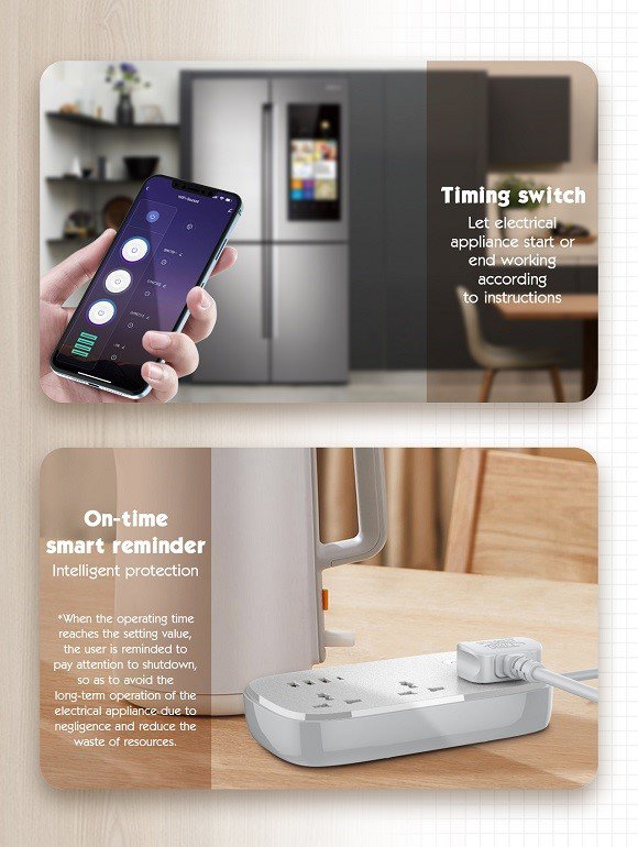 Многопортовый фильтр-удлинитель LDNIO SCW3451