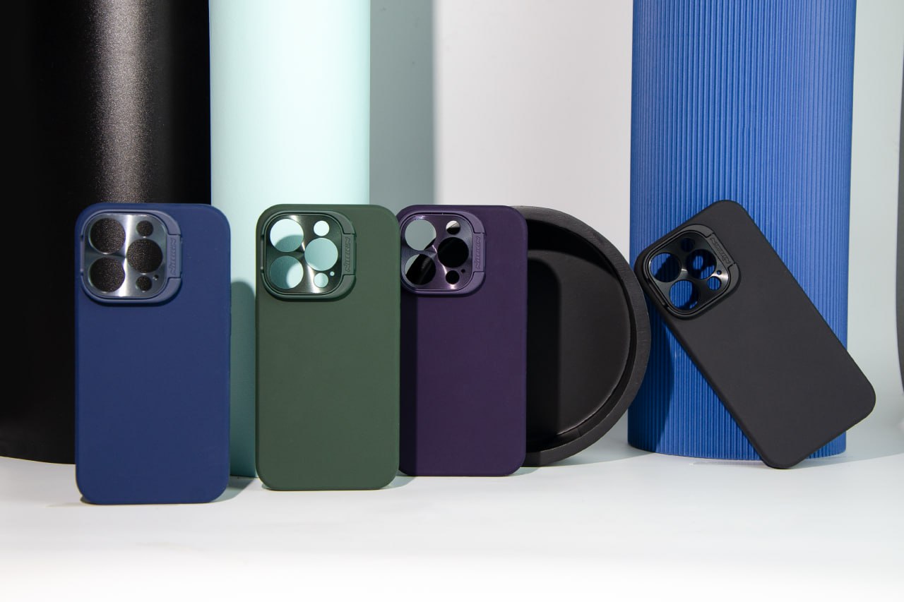 Чохол Silicone Case Nillkin LensWing Magnetic with MagSafe Фото №1