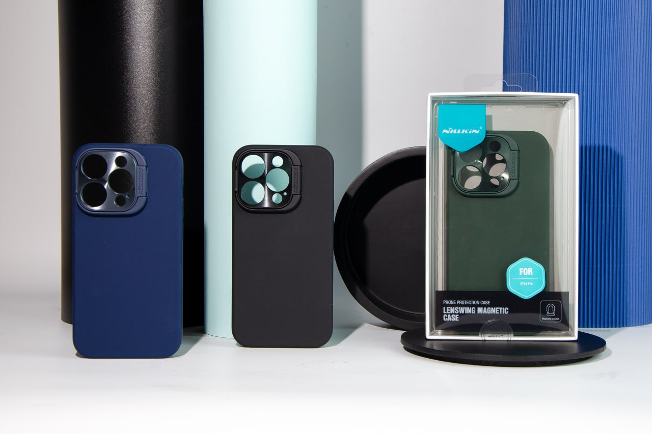 Чохол Silicone Case Nillkin LensWing Magnetic with MagSafe Фото №4