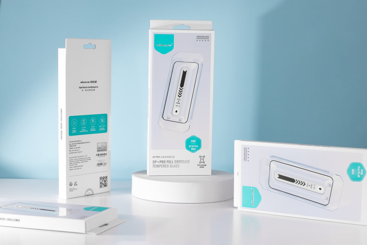 Загартоване захисне скло Nillkin Amazing CP+PRO для Apple iPhone 16 Pro (6.3