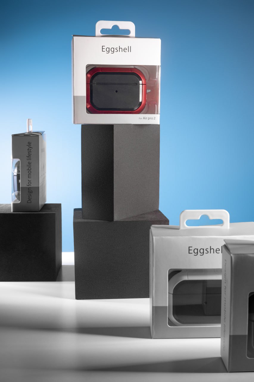 Shockproof case Black ed. for Airpods headphones Фото №1