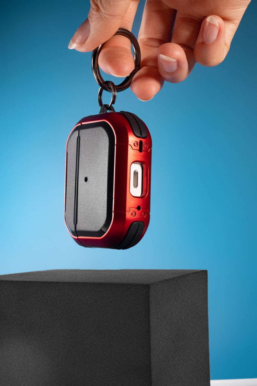 Shockproof case Black ed. for Airpods headphones Фото №3