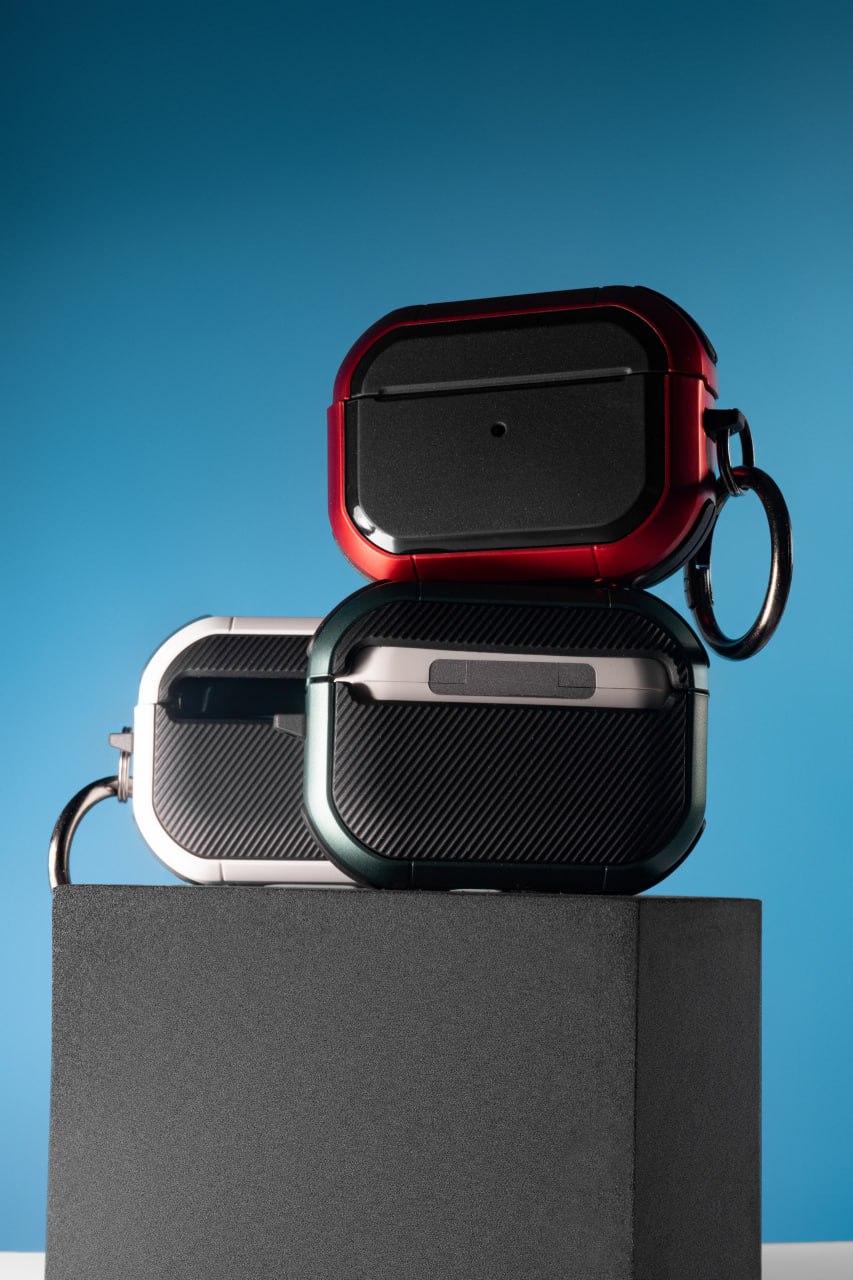 Shockproof case Black ed. for Airpods headphones Фото №4