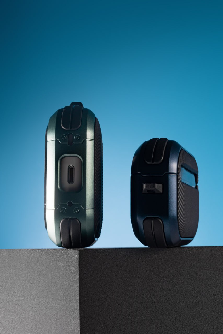 Shockproof case Black ed. for Airpods headphones Фото №6