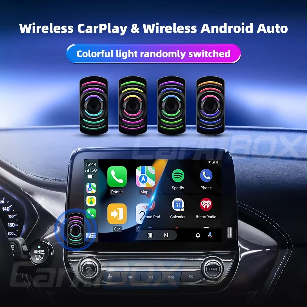 Бездротовий адаптер CarPlay та Android Auto EKIY CarAI Box BT+WiFi 5 Auto Connection Фото №10