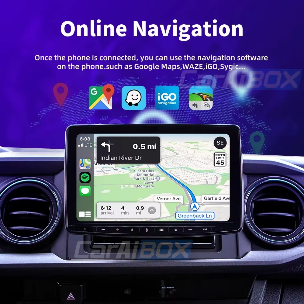 Бездротовий адаптер CarPlay та Android Auto EKIY CarAI Box BT+WiFi 5 Auto Connection Фото №16