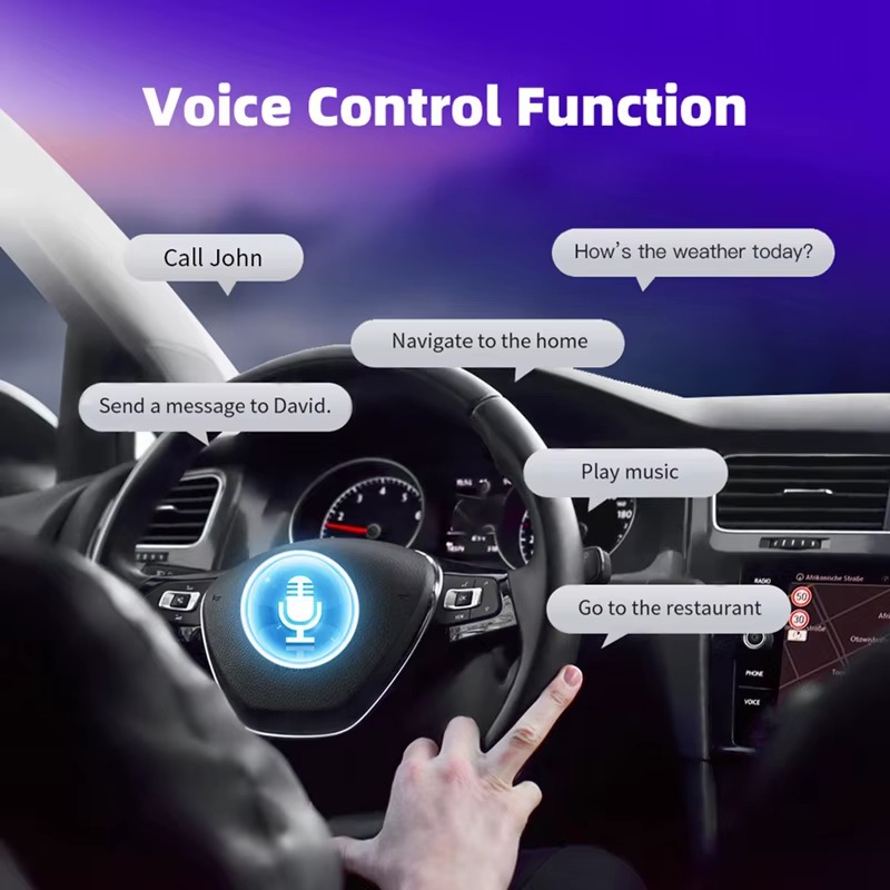 Бездротовий адаптер CarPlay та Android Auto EKIY CarAI Box BT+WiFi 5 Auto Connection Фото №3