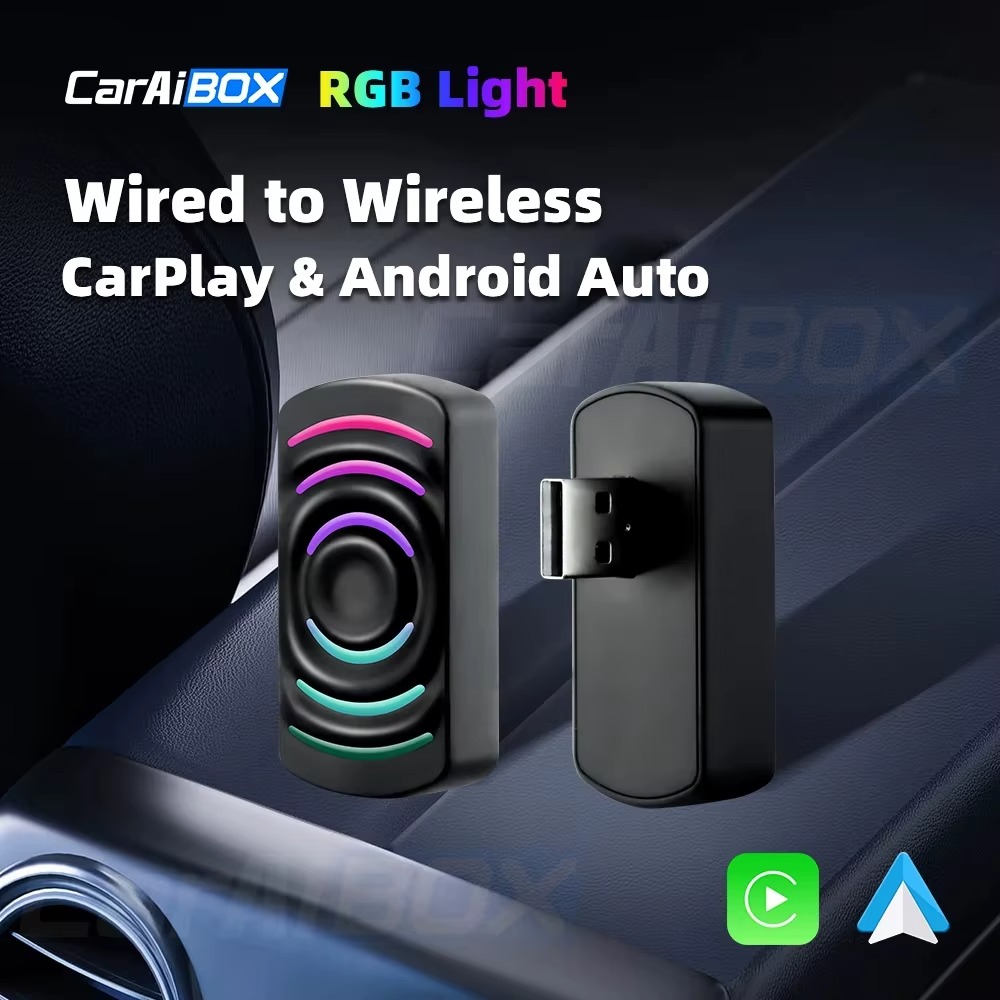 Бездротовий адаптер CarPlay та Android Auto EKIY CarAI Box BT+WiFi 5 Auto Connection Фото №9