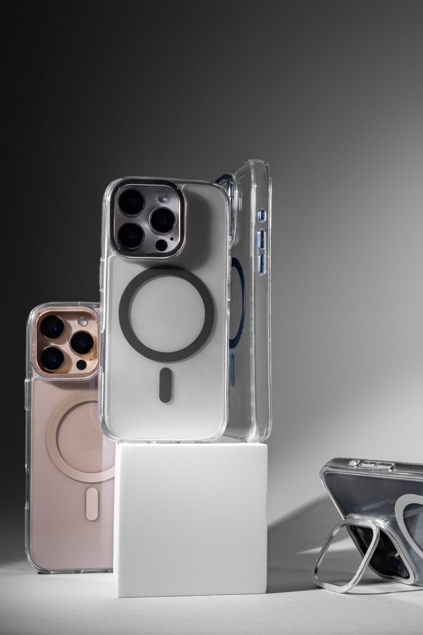 iPhone Clear Space Case Apex with MagSafe and Stand Изображение #5 iPhone Clear Space Case Apex with MagSafe and Stand Фото №5