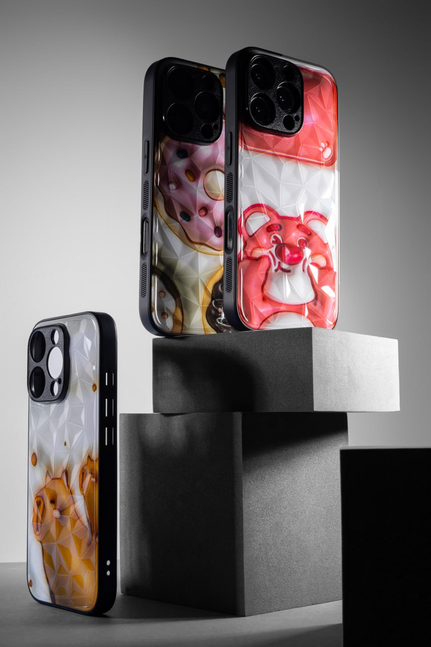 TPU & PC Phone Case Prisma Fluffie with Exquisite prints Изображение #4 TPU & PC Phone Case Prisma Fluffie with Exquisite prints Фото №4