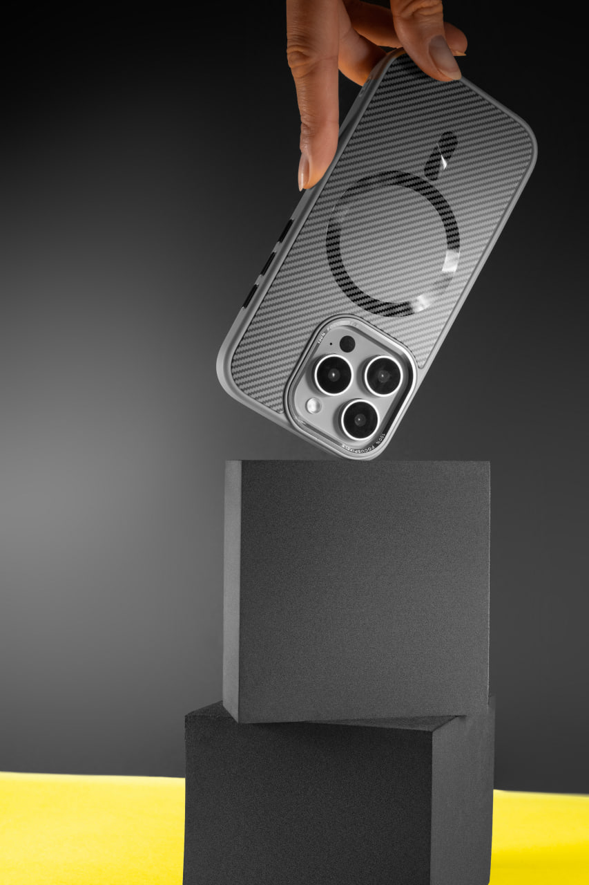 Чохол TPU+PC Carbon Mirage with MagSafe Фото №6