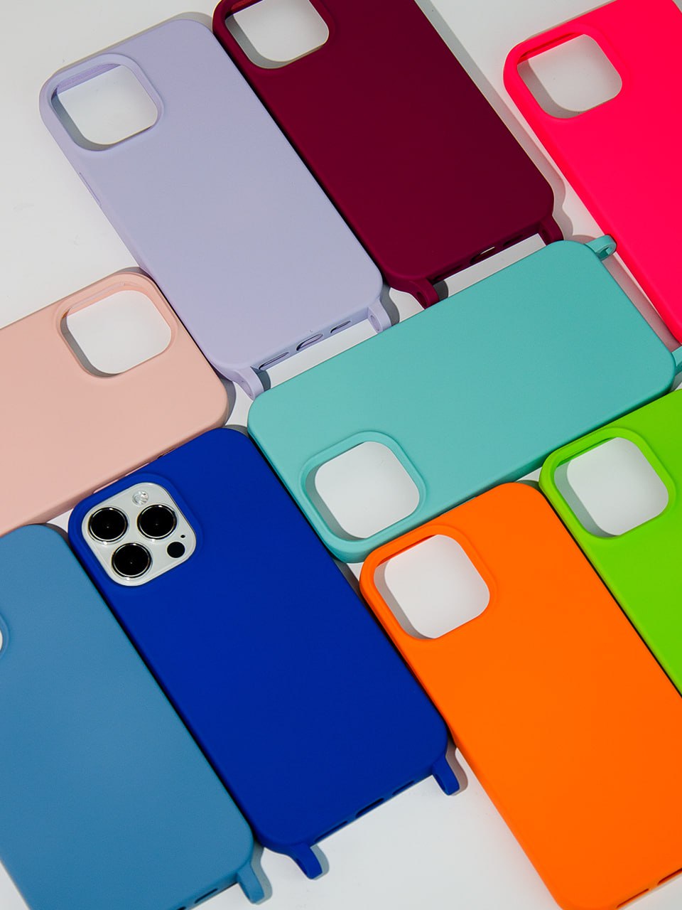 TPU California Phone Case with Two Straps Фото №1