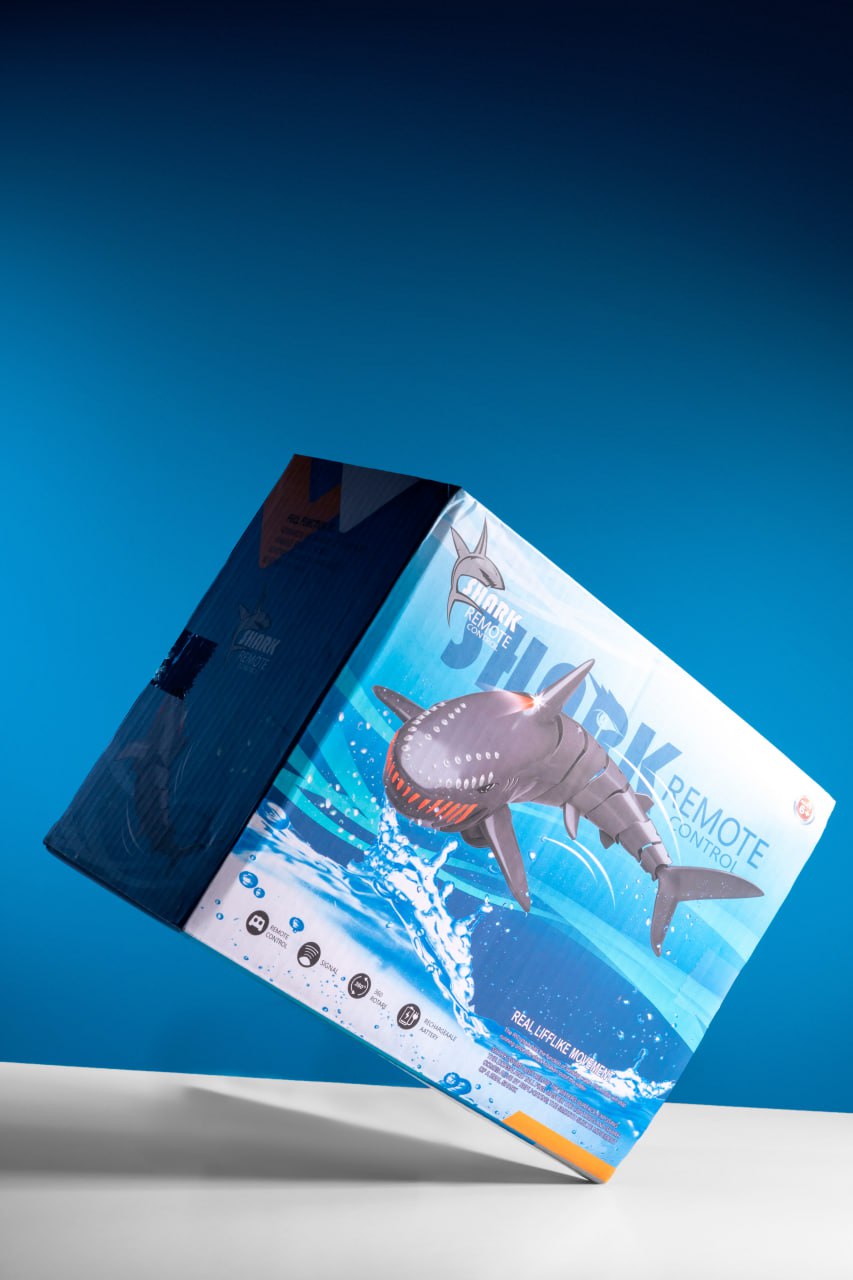 Човен на радіокеруванні SHT FY666 Shark 2.4G Grey Фото №1