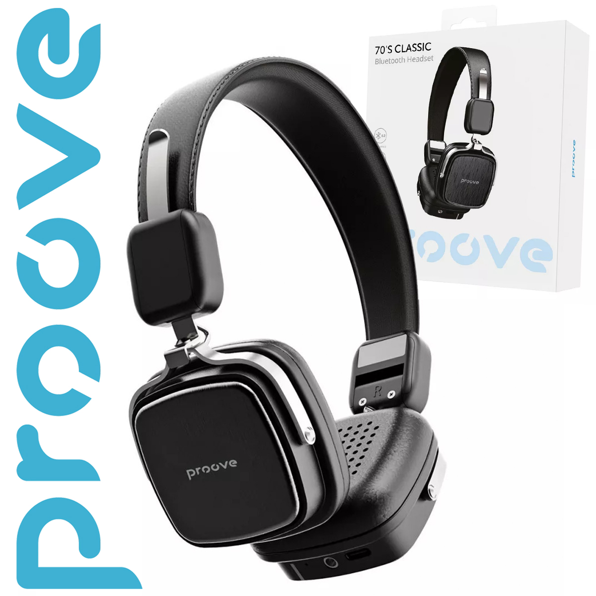 Bluetooth Headphones Proove 70's Classic like Marshall Major Фото №19