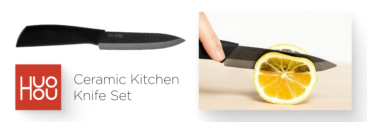 Фото 3 Huohou Ceramic Kitchen Knife Set