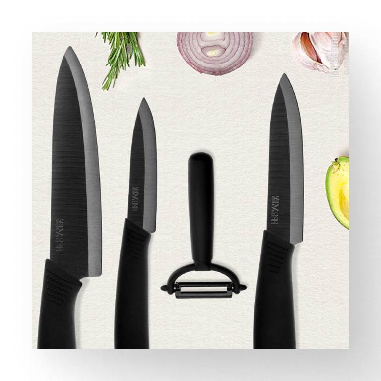 Фото 4 Huohou Ceramic Kitchen Knife Set