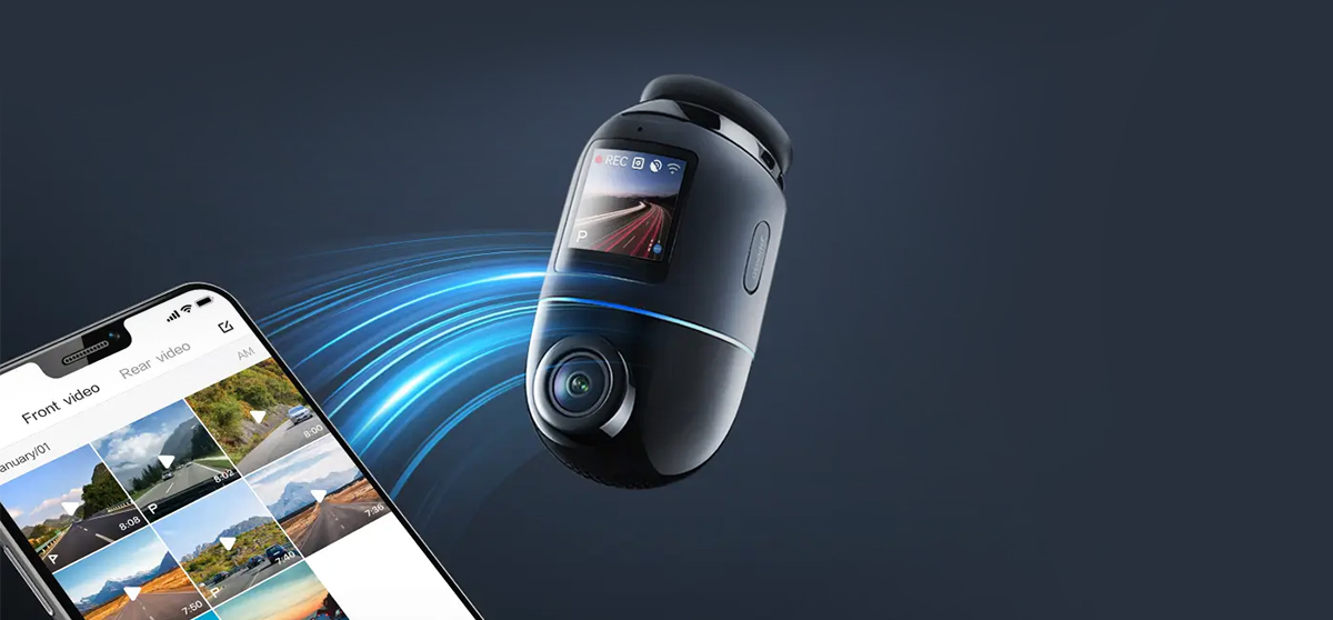 Фото 70mai Dash Cam X800 Omni