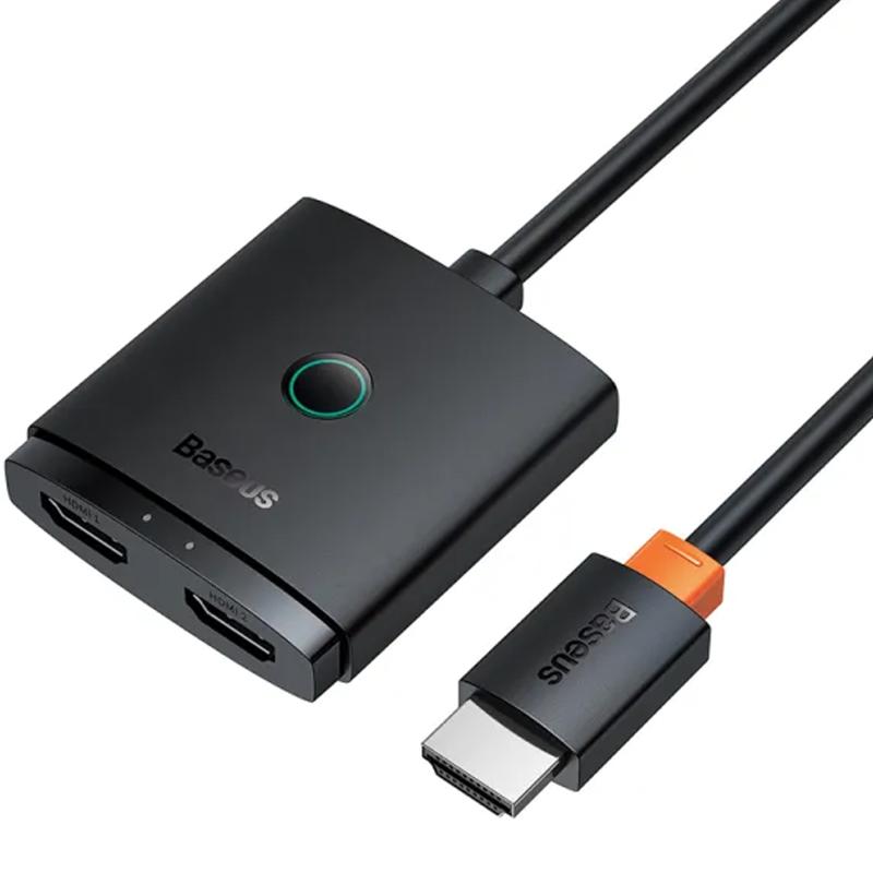 Baseus AirJoy Series 2in1 HDMI to HDMI/HDMI — переходник-разветвитель