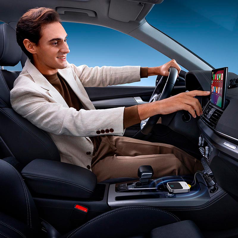 Baseus SafeJourney Wireless CarPlay Adapter — фото 12