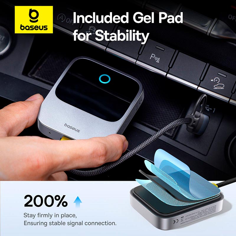 Baseus SafeJourney Wireless CarPlay Adapter — фото 10