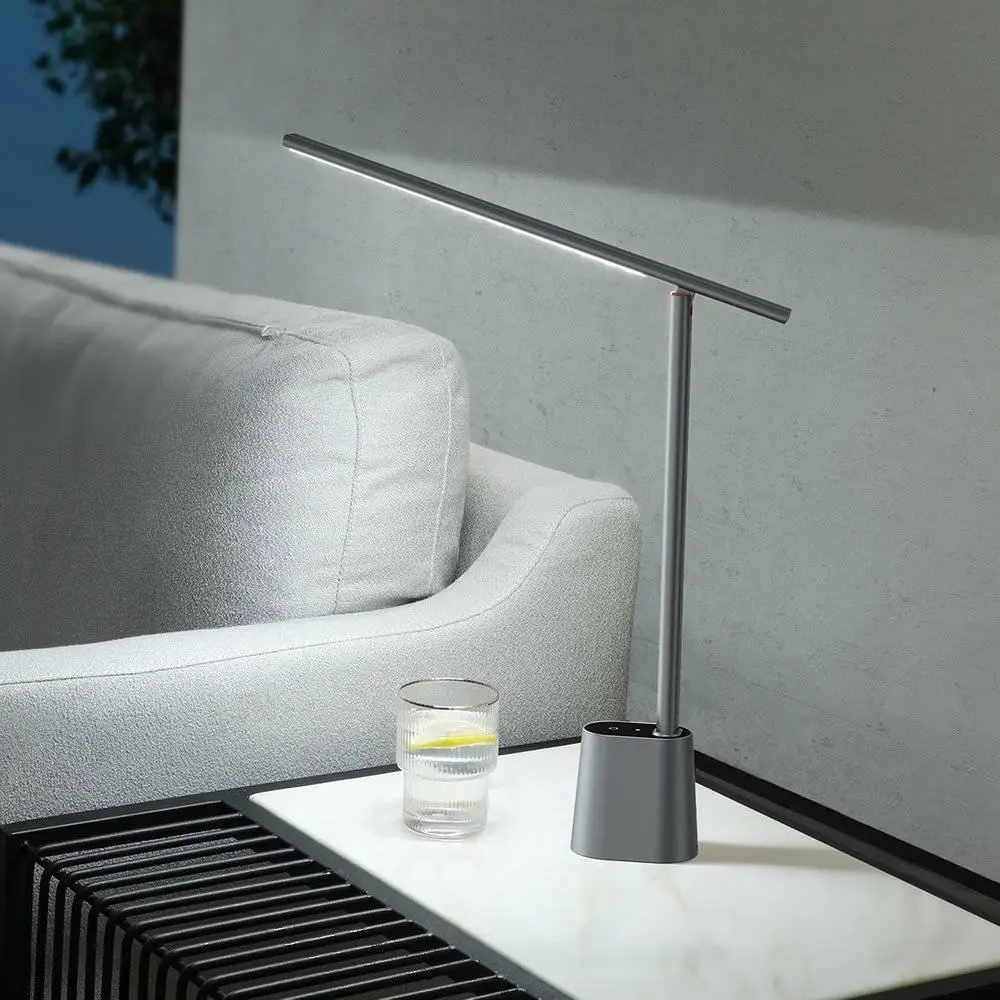Baseus Smart Eye Charging Folding DGZG-0G — настольная LED лампа серая