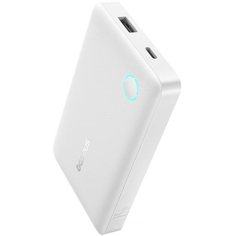 Baseus EnerFill FP11 15W 10000mAh White — проводная быстрая зарядка