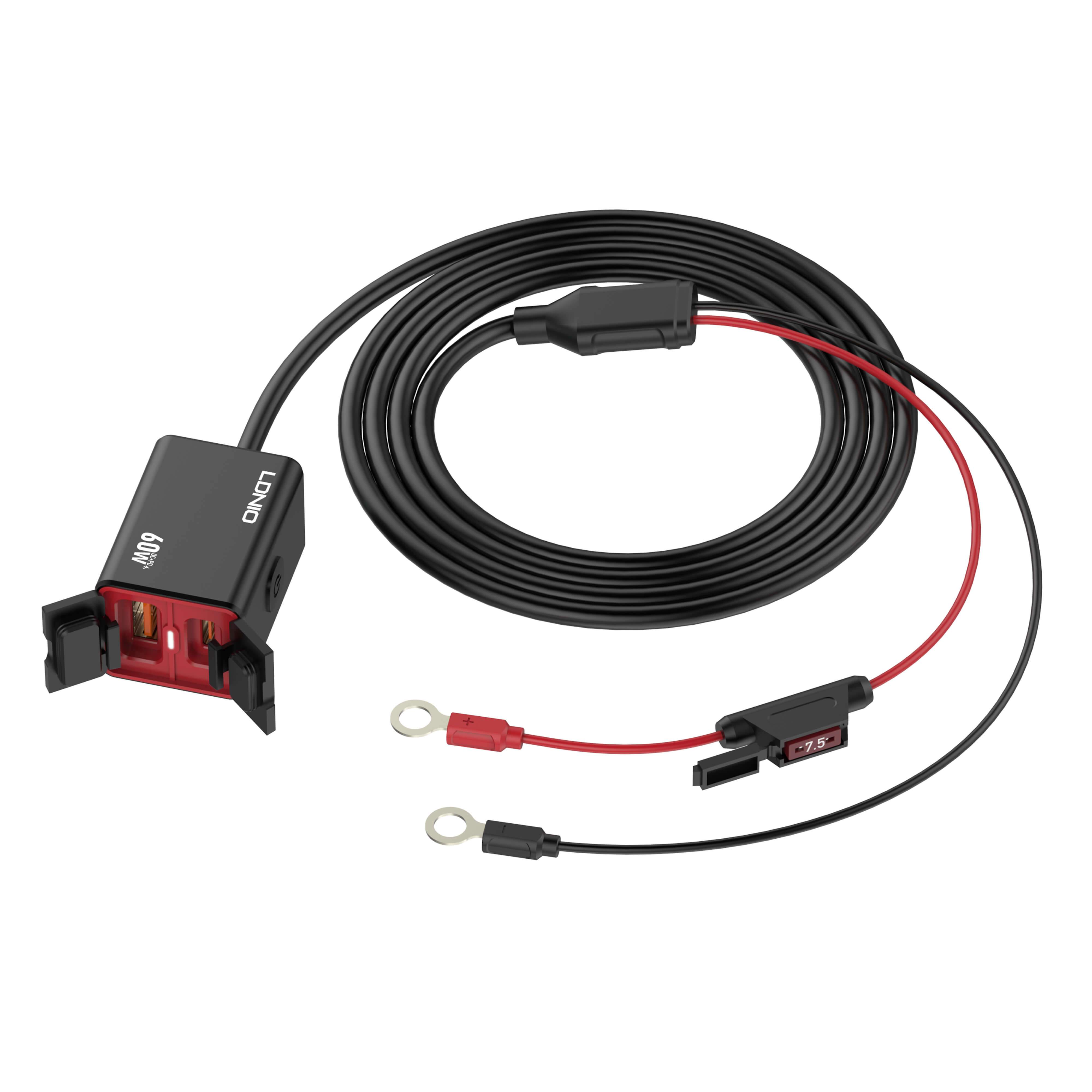 LDNIO C108 — LED-индикатор и удобный монтаж