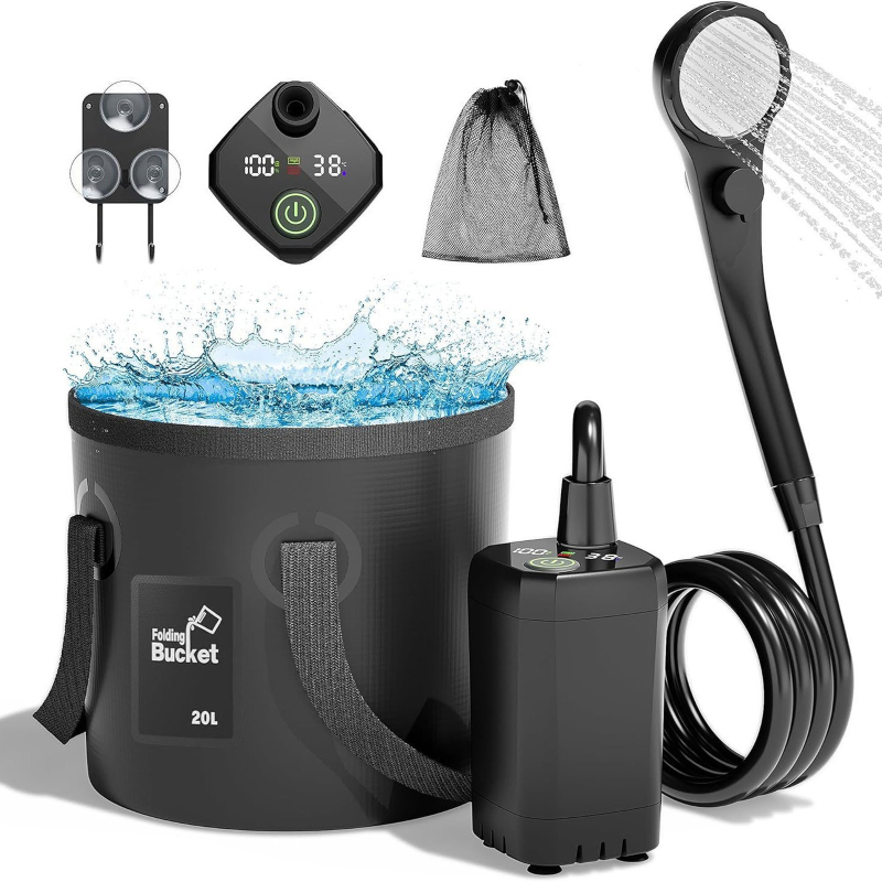 Аккумулятор 6000 мАч и зарядка USB-C у душа Spopal Pro