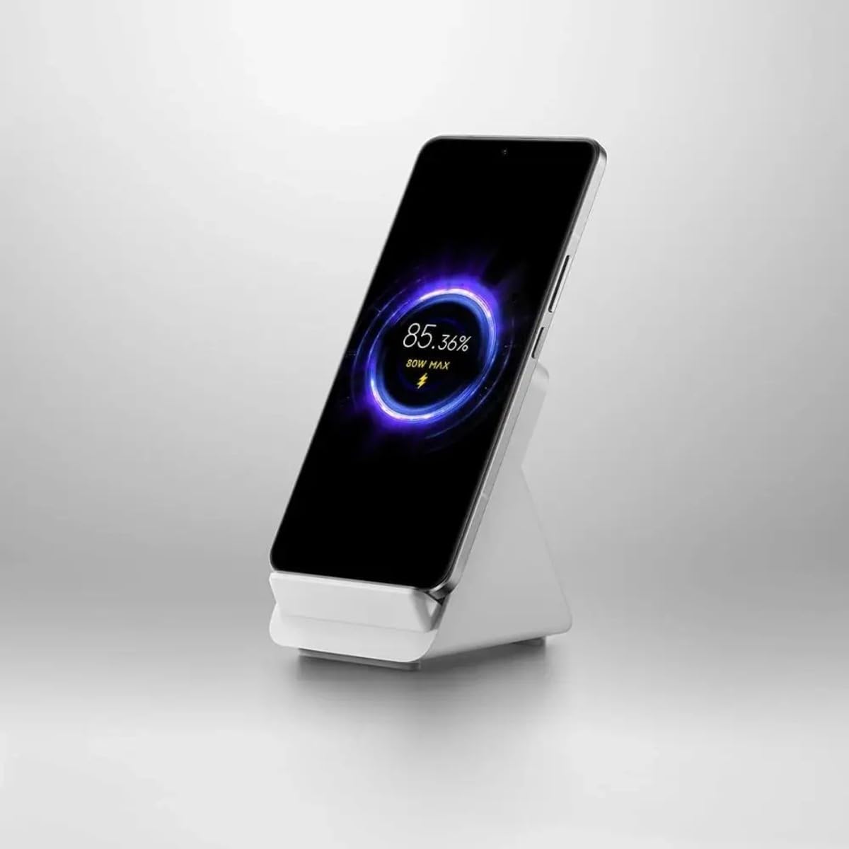 Беспроводная зарядка Xiaomi MDY-16-ES 80W белая — общий вид