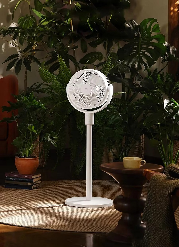 Xiaomi Mijia Circulation Fan — поворот 120° и наклон 105°