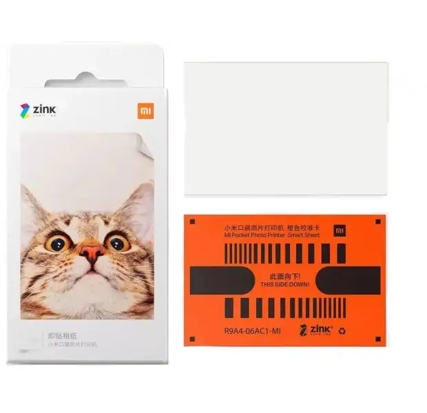 Xiaomi Mi Pocket Print Instant Photo Paper — печать без чернил ZINK