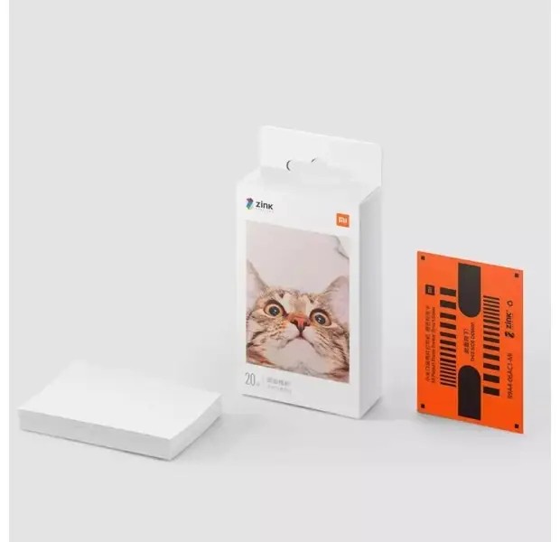 Xiaomi Mi Pocket Print Instant Photo Paper — клейкая основа для наклеек