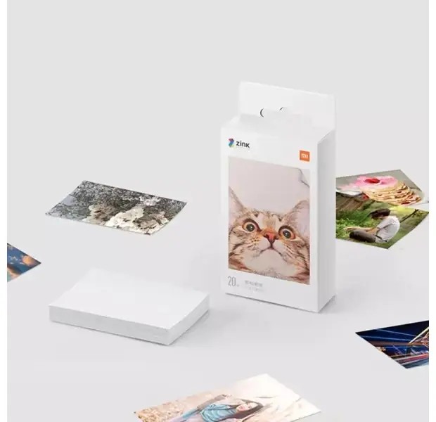 Xiaomi Mi Pocket Print Instant Photo Paper — упаковка фотобумаги
