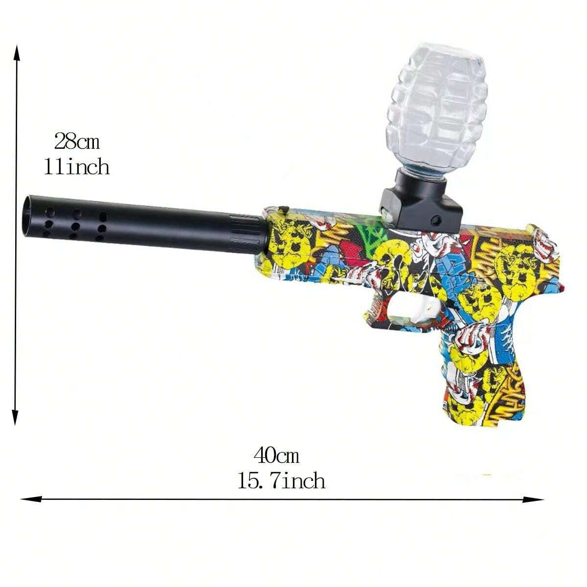 Water Bullet Orbiz Soft Gun Glock USP-S Фото №7