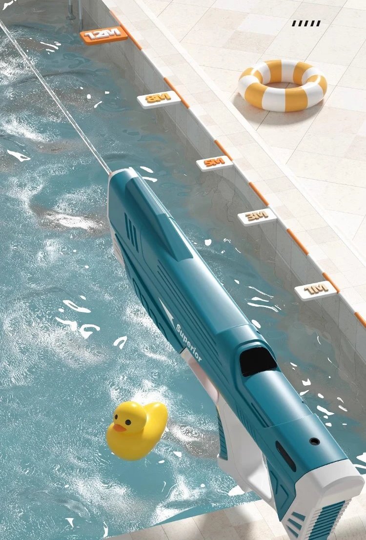 Blaster Water Gun Automatically Absorbs High pressure Water Fight Summer Toy Фото №6