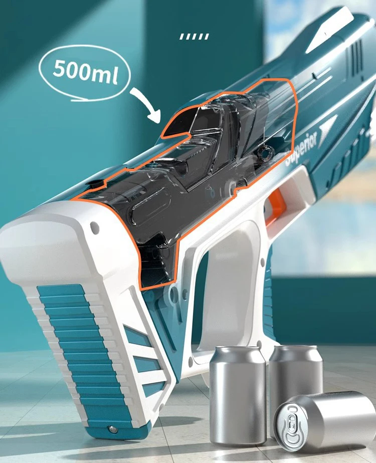Blaster Water Gun Automatically Absorbs High pressure Water Fight Summer Toy Фото №7